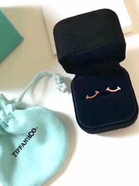 Tiffany & Co. classic smile earrings